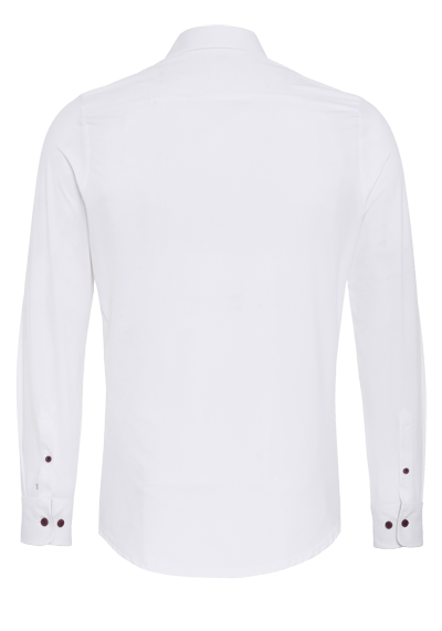 Produktbild fr 'PURE Slim Fit Functional Hemd Langarm Haifischkragen Jersey wei'