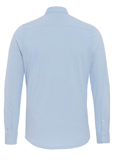 Produktbild fr 'PURE Slim Fit Functional Hemd Langarm Button Down Kragen Jersey hellblau'