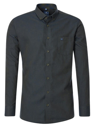 Produktbild für 'REDMOND Casual Modern Fit Hemd Langarm Button Down Kragen Flanell grn'