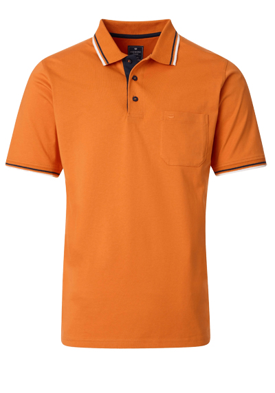 Produktbild für 'REDMOND Comfort Fit Polo Halbarm Jersey orange'