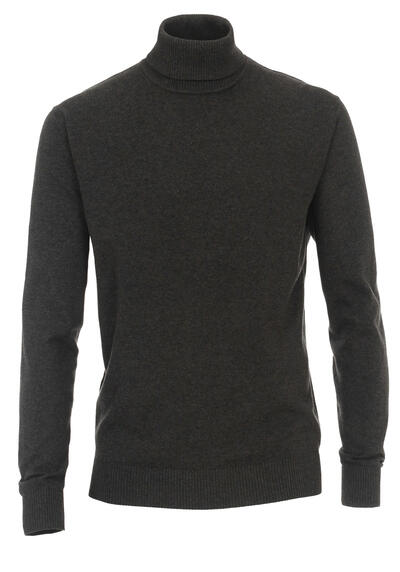 Produktbild für 'REDMOND Rollkragenpullover Langarm Strick anthrazit'