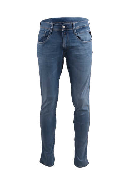 REPLAY Slim Fit Jeans ANBASS Hyperflex hellblau