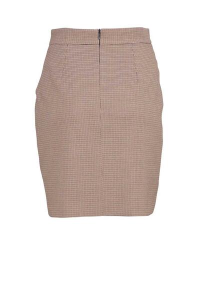 Produktbild fr 'RICH&ROYAL Rock Reiverschluss hinten Zierknpfe Muster braun'