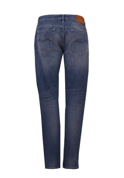Produktbild fr 'REPLAY Slim Boy Fit Jeans MARTY 5 Pocket used blau'
