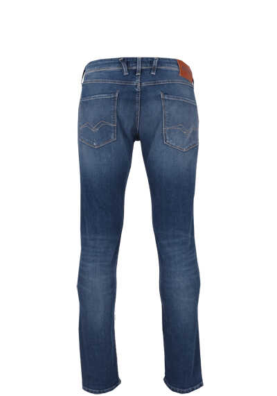 REPLAY Slim Fit Jeans ANBASS Stretch mittelblau