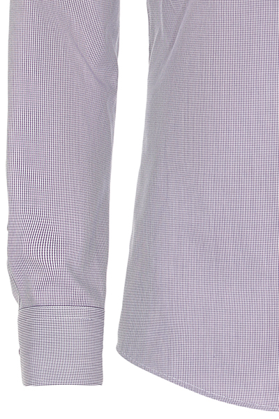 REDMOND Comfort Fit Hemd Langarm Button Down Kragen lila