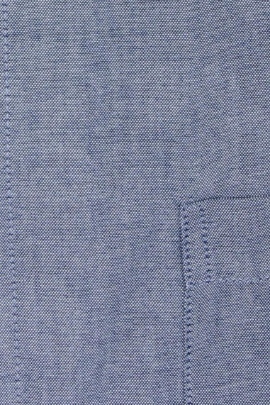REDMOND Comfort Fit Hemd Halbarm Button Down Kragen dunkelblau