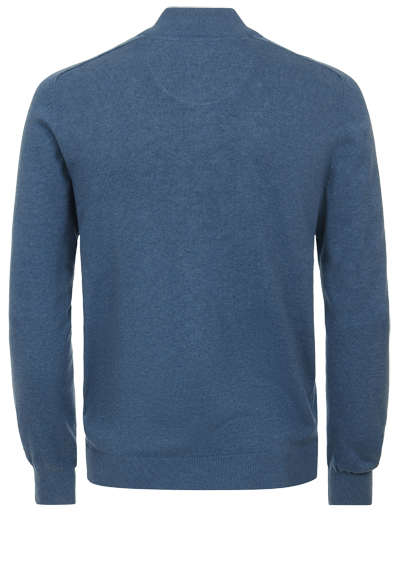 REDMOND Cardigan College Reiverschluss rauchblau