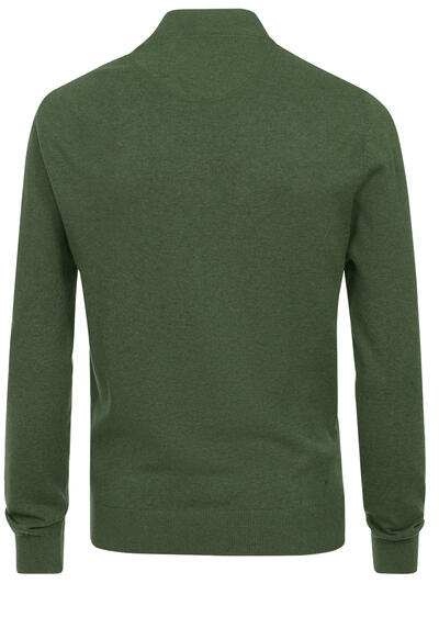 Produktbild fr 'REDMOND Cardigan Reiverschluss Struktur Strick oliv'
