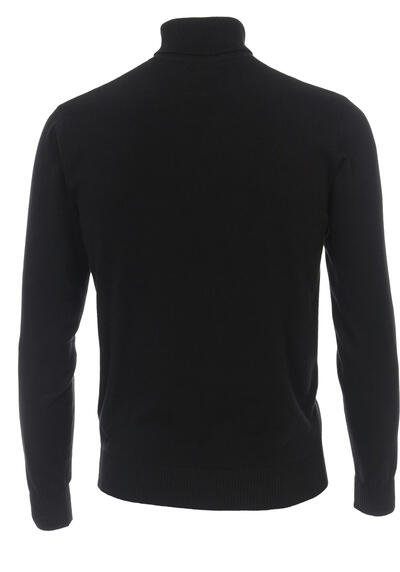 Produktbild fr 'REDMOND Rollkragenpullover Langarm Strick schwarz'