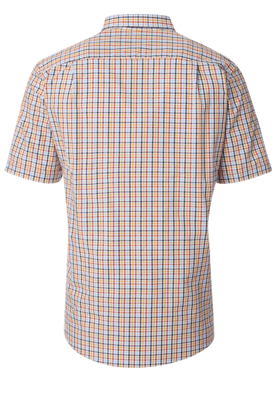 Produktbild fr 'REDMOND Casual Modern Fit Hemd Halbarm Multikaro rot'