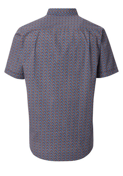 Produktbild fr 'REDMOND Casual Modern Fit Hemd Halbarm Faux orange'
