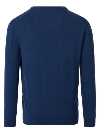 Produktbild fr 'REDMOND Pullover Langarm Rundhalsausschnitt Strick navy'