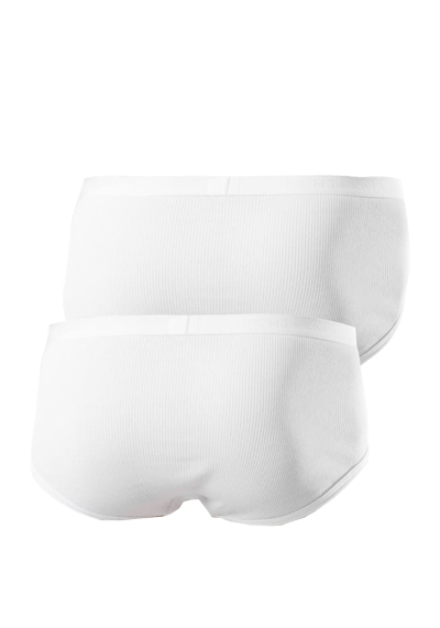 Produktbild f�r 'SCHIESSER Sportslip Original Classics Doppelripp Doppelpack wei�'