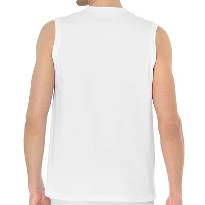 SCHIESSER American Shirt ohne rmel Doppelpack Uni wei 228010/100