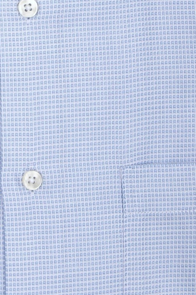 SEIDENSTICKER Regular Fit Hemd extra langer Arm New Kent Kragen Muster wei