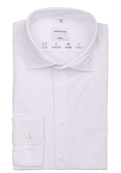 SEIDENSTICKER X-Slim Hemd Langarm Performance Shirt weiß
