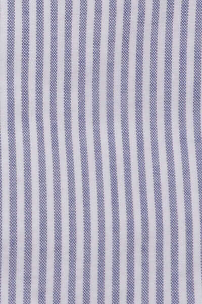 SEIDENSTICKER X-Slim Hemd Langarm Button Down Kragen Streifen blau