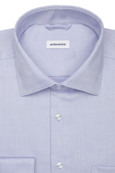 Produktbild f�r 'SEIDENSTICKER Regular Fit Hemd extra langer Arm Twill aqua'