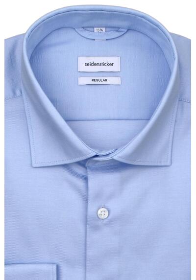 Produktbild fr 'SEIDENSTICKER Regular Fit Hemd extra langer Arm Twill hellblau'