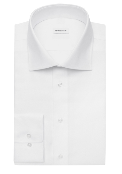 Produktbild f&uuml;r 'SEIDENSTICKER Slim Hemd extra langer Arm New Kent Kragen Oxford wei�'
