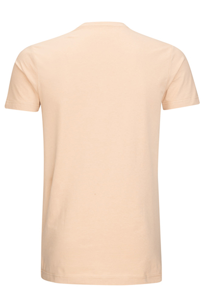 SEIDENSTICKER T-Shirt Halbarm V-Ausschnitt beige
