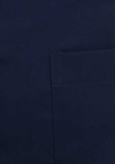 SEIDENSTICKER Regular Hemd Langarm Popeline New Kent Kragen nachtblau