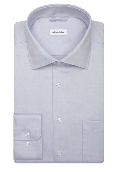 Produktbild f�r 'SEIDENSTICKER Comfort Hemd Langarm New Kent Kragen hellblau'