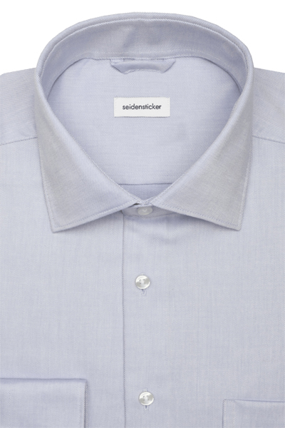 Produktbild f�r 'SEIDENSTICKER Comfort Hemd Langarm New Kent Kragen hellblau'