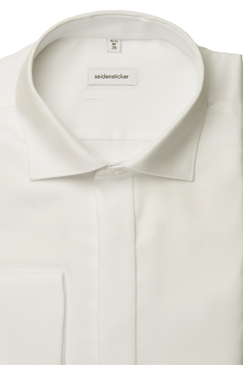 Produktbild f�r 'SEIDENSTICKER Slim Galahemd Langarm New Kent Kragen Feintwill beige'