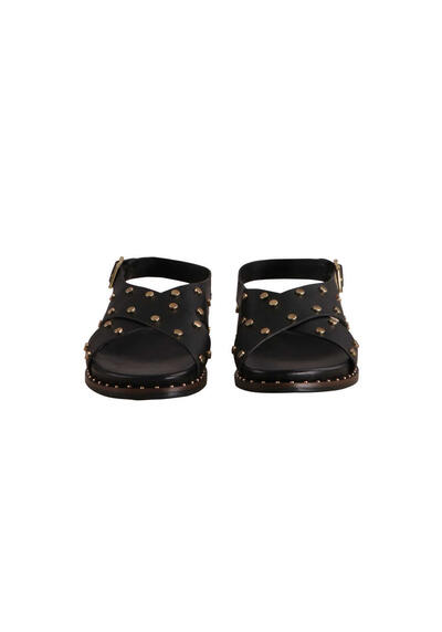 Produktbild fr 'SOFIE SCHNOOR Sandale SWNEELA Leder Riemen Nieten schwarz'