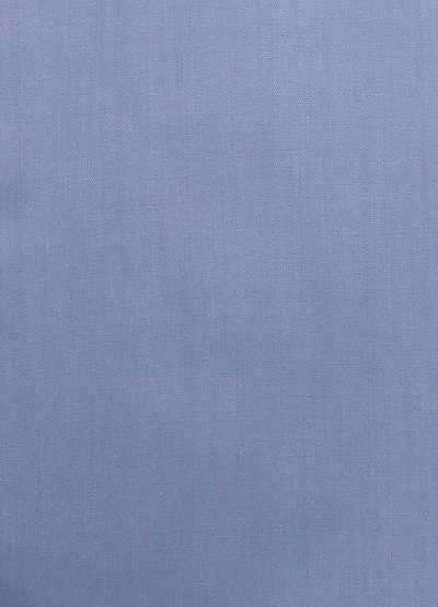 SEIDENSTICKER Shaped Hemd Langarm Basic Kent Kragen Chambray blau