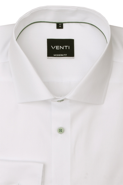 Produktbild fr 'VENTI Modern Fit Hemd Langarm New Kent Kragen Popeline ecru'