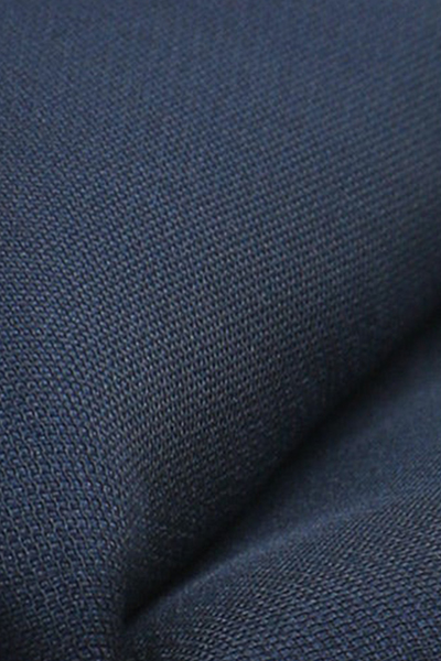 VENTI Einstecktuch aus Seide und Polyester nachtblau