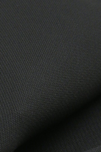 VENTI Einstecktuch aus Seide und Polyester schwarz