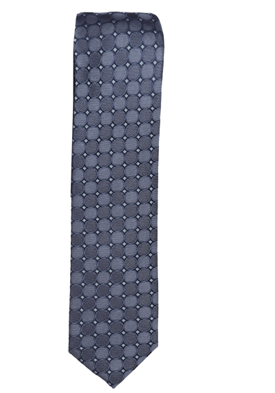 Produktbild f�r 'VENTI Krawatte aus reiner Seide 6 cm breit Punkte blau'