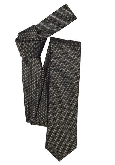 VENTI Krawatte aus reiner Seide 6 cm breit Muster grn