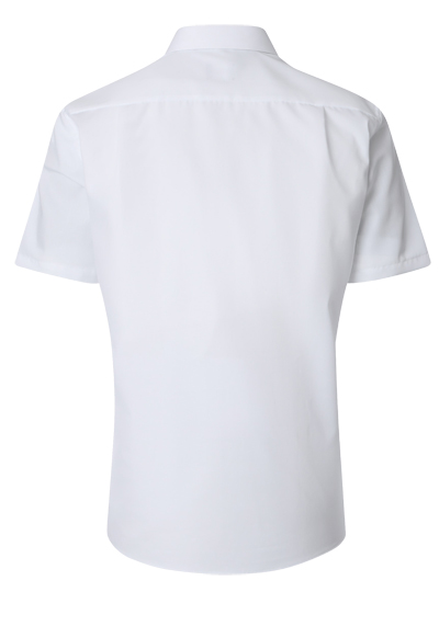 Produktbild f�r 'VENTI Modern Fit Hemd Halbarm Haifischkragen Twill wei�'