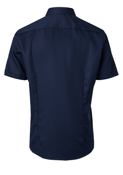 Produktbild f�r 'VENTI Modern Fit Hemd Halbarm Haifischkragen Twill nachtblau'