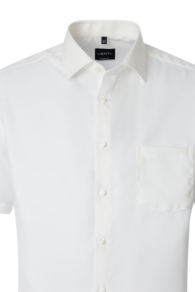 Produktbild f�r 'VENTI Modern Fit Hemd Halbarm Haifischkragen Twill beige'