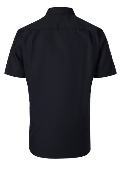 Produktbild f�r 'VENTI Modern Fit Hemd Halbarm Haifischkragen Twill schwarz'