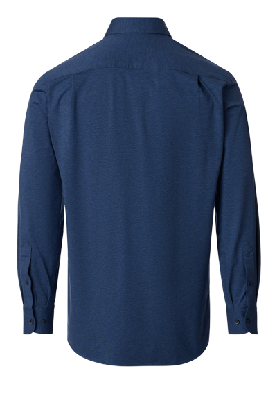 Produktbild f�r 'VENTI Comfort Fit Hemd Langarm Haifischkragen Jersey Stretch dunkelblau'