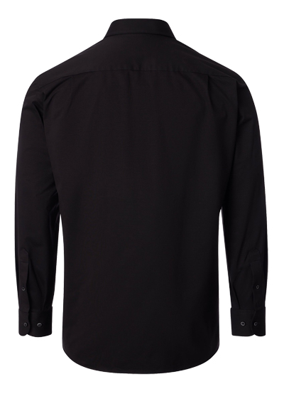 Produktbild f�r 'VENTI Comfort Fit Hemd Langarm Haifischkragen Jersey Stretch schwarz'