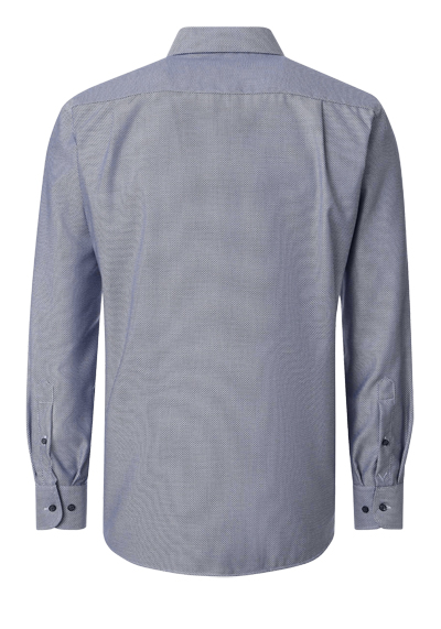 Produktbild f�r 'VENTI Comfort Fit Hemd Langarm Button Down Kragen Muster dunkelblau'