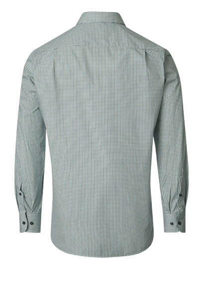 Produktbild f�r 'VENTI Comfort Fit Hemd Langarm New Kent Kragen Muster gr�n'
