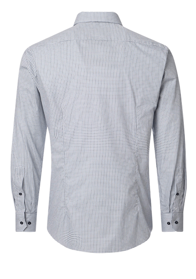 Produktbild f�r 'VENTI Comfort Fit Hemd Langarm New Kent Kragen Muster grau'