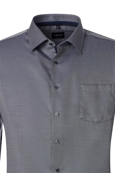 Produktbild f�r 'VENTI Comfort Fit Hemd Langarm New Kent Kragen Struktur oliv'