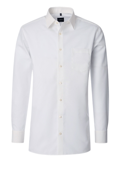 Produktbild f�r 'VENTI Comfort Fit Hemd Basic Kent Langarm Popeline wei�'