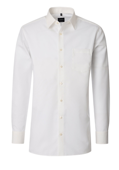 Produktbild f�r 'VENTI Comfort Fit Hemd Basic Kent Langarm Popeline creme'