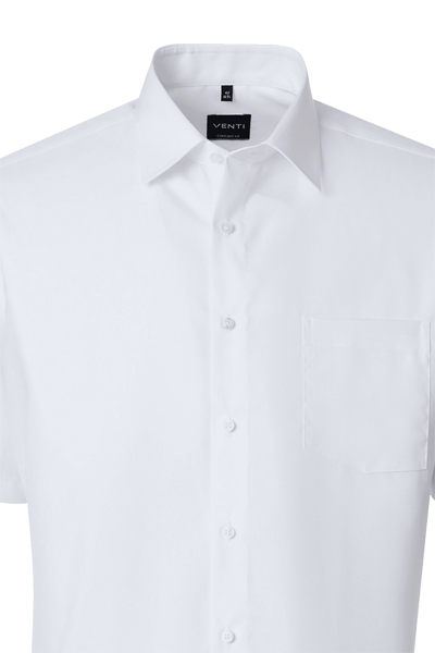 Produktbild f�r 'VENTI Comfort Fit Hemd Halbarm Basic Kent Popeline wei�'